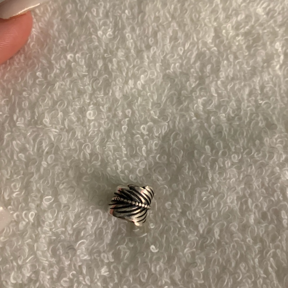 pandora feather charm